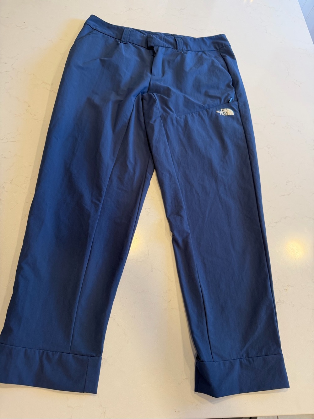 The North Face Women's Navy Blue Outdoor Pants Capri length